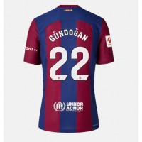 Maglie da calcio Barcelona Ilkay Gundogan #22 Prima Maglia Femminile 2023-24 Manica Corta